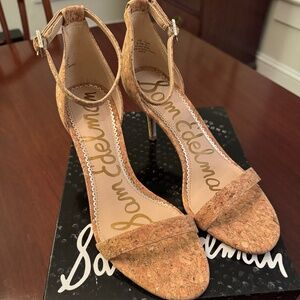 Sam Edelman cork heels